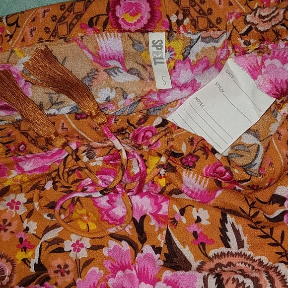 Spell designs sample babushka shorts amber S rare - Picture 6 of 8